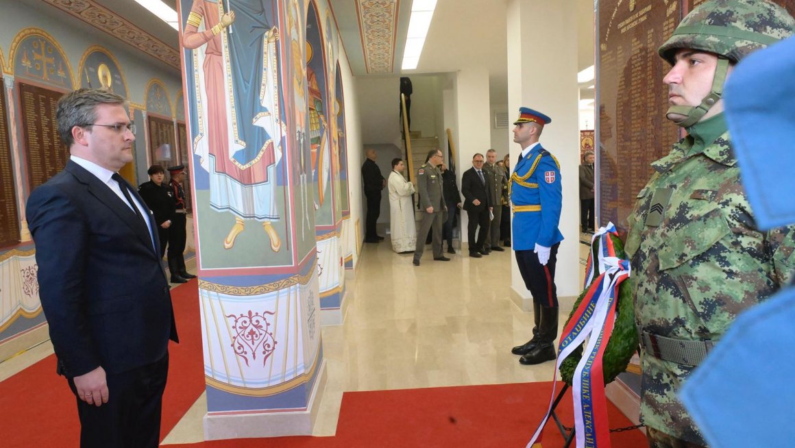 Откривене Спомен-плоче Новим косовским јунацима у Храму Светог Василија Острошког у Нишу