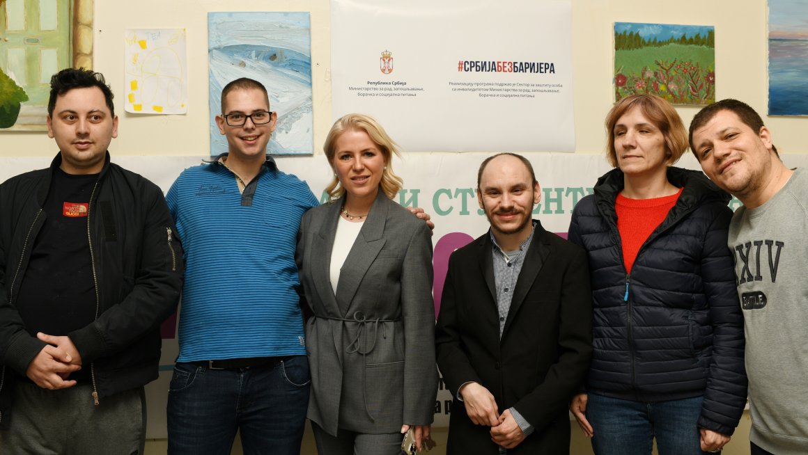 Барошевић у Удружењу за младе и студенте са инвалидитетом