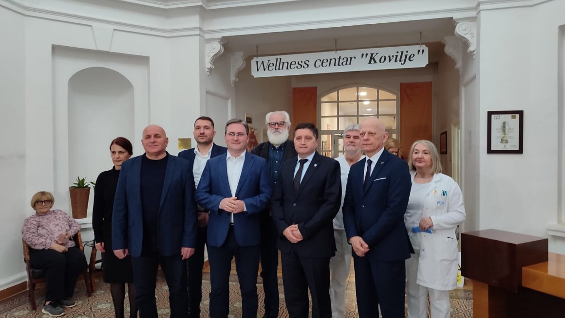 Министар Селаковић посетио Специјалну болницу за рехабилитацију Бања Ковиљача