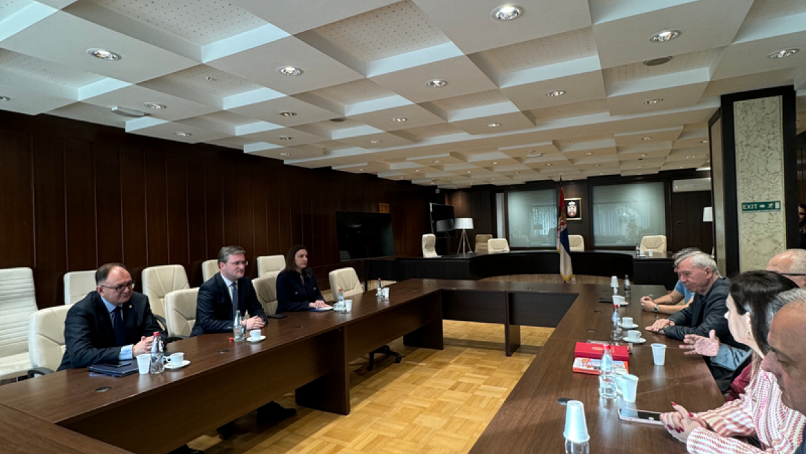 Министар рад, запошљавање, борачка и социјална питања Никола Селаковић састао се са делегацијом СУБНОР-а Србије.