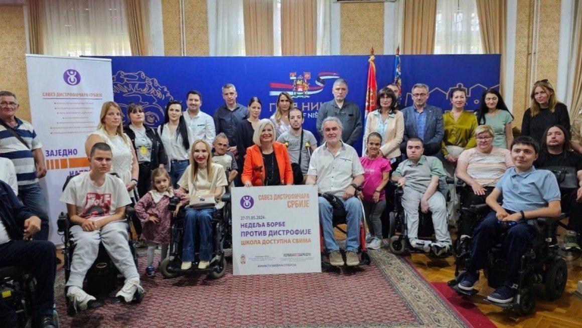 НЕДЕЉА БОРБЕ ПРОТИВ ДИСТРОФИЈЕ – ЗАЈЕДНО ДО ИНКЛУЗИВНЕ СРБИЈЕ