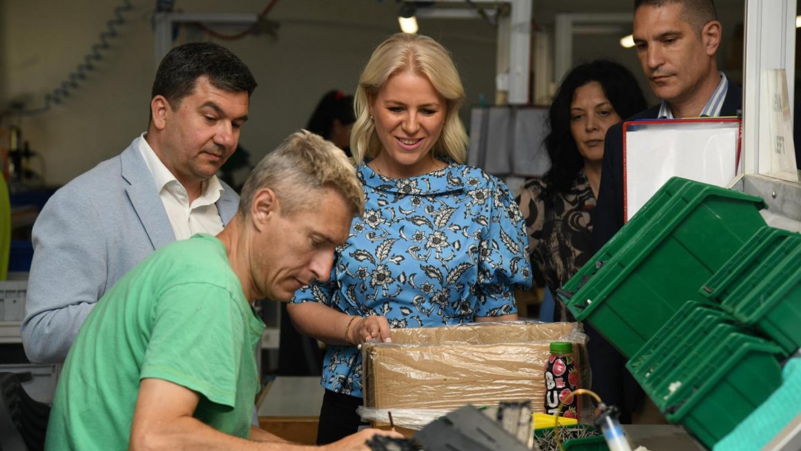 За подршку предузећима за професионалну рехабилитацију и запошљавање особа са инвалидитетом 705 милиона динара