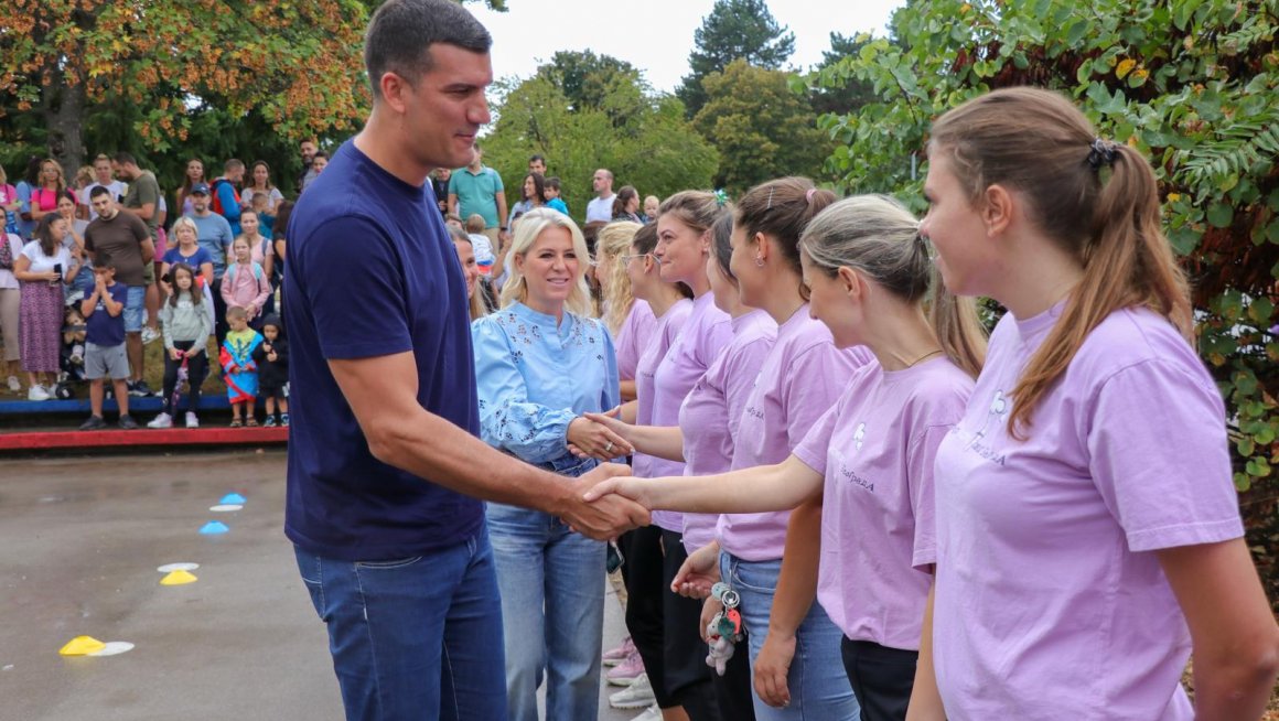 Барошевић отворила Мини олимпијаду новобеоградских предшколаца