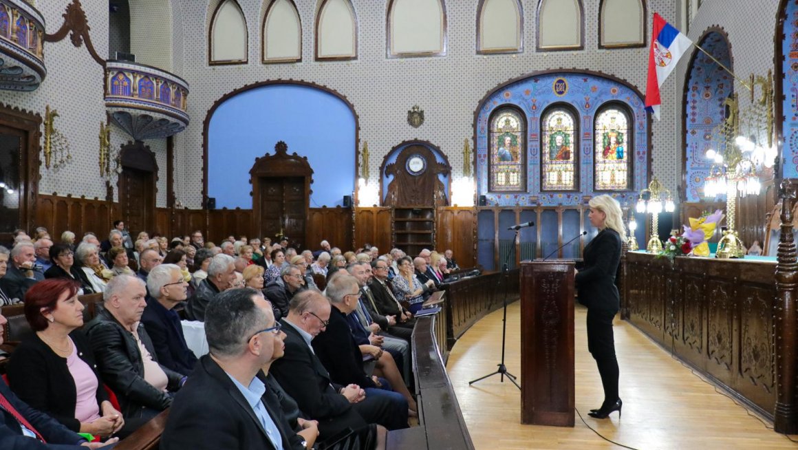 Барошевић на обележавању 60 година постојања и рада Савеза инвалида рада Војводине