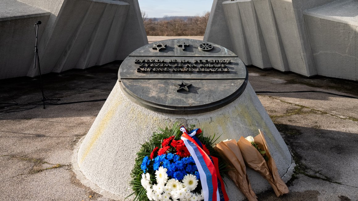 Старовић предводио церемонију Дана сећања на страдале Роне у Другом светском рату