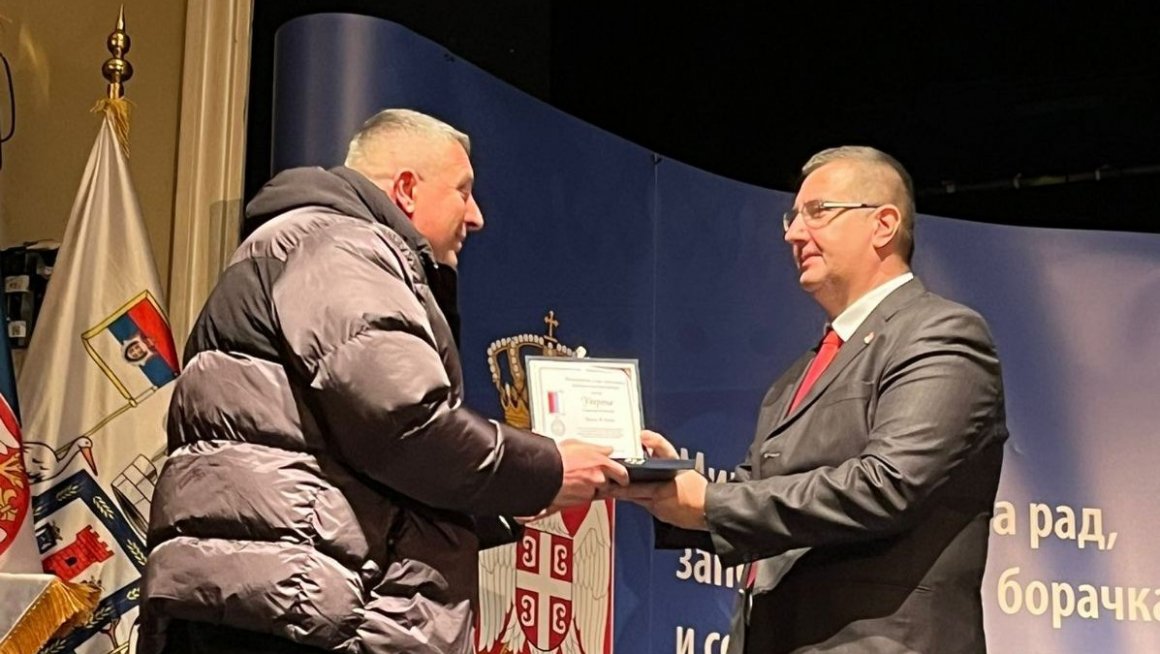 Росић доделио Борачке споменице у Кули