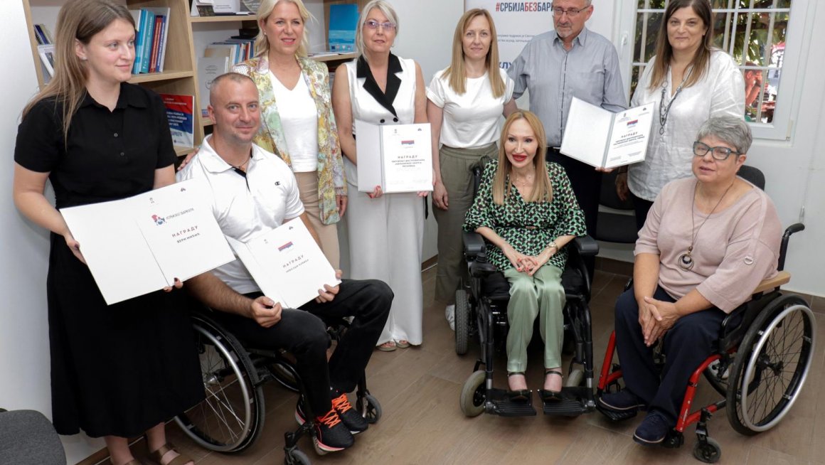 Додељене награде добитницима конкурса „Ј=ДНАКИ 2024“ и фото-конкурса „Србија без баријера“