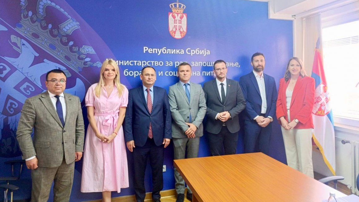 Министарство за рад и амбасада Узбекистана: Потврђени традиционални пријатељски односи и планови за унапређење сарадње