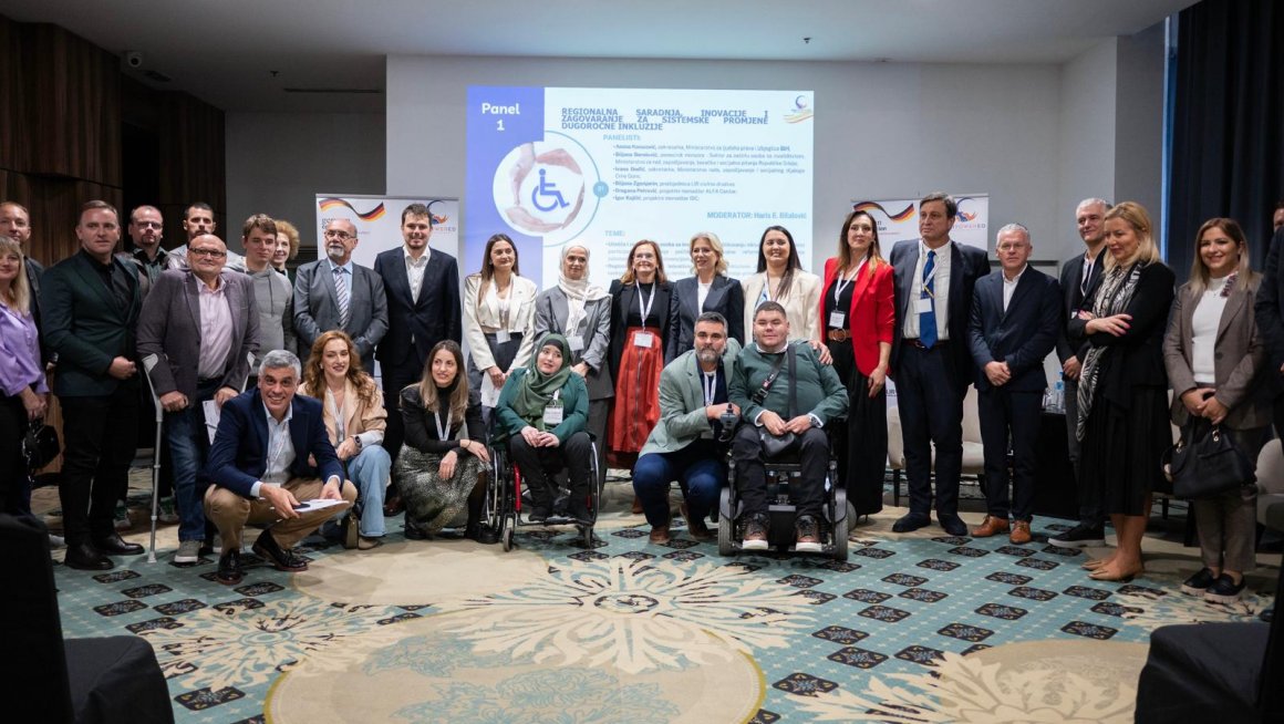 Барошевић у Сарајеву на  конференцији посвећеној инклузији особа са инвалидитетом