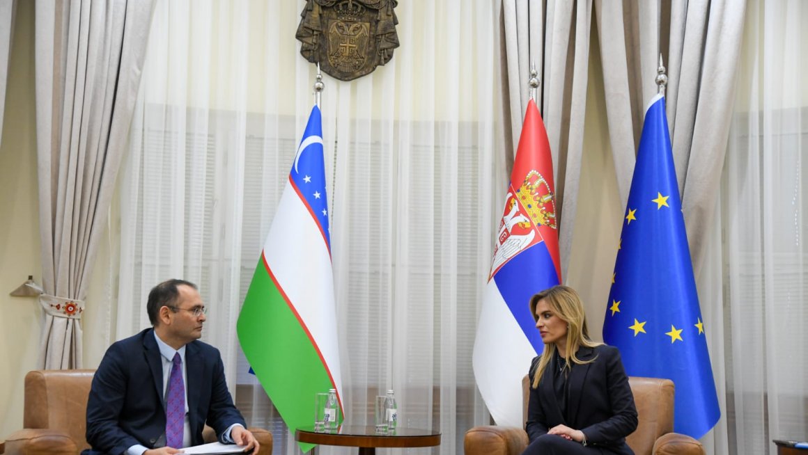 Србија и Узбекистан настављају да јачају пријатељске и партнерске односе