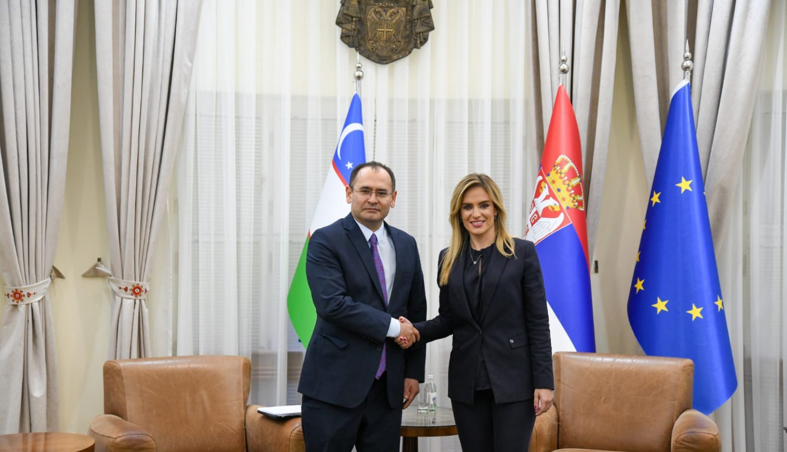 Србија и Узбекистан настављају да јачају пријатељске и партнерске односе