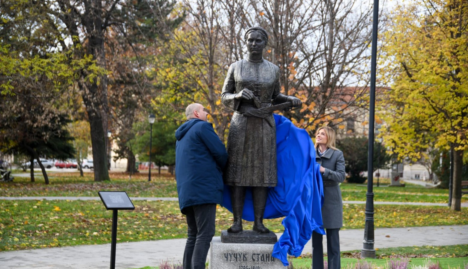 Откривен први споменик Чучук Стани у Србији