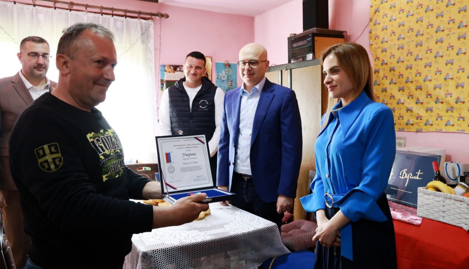 Ђурђевић у Смедеревској Паланци: Уручена споменица борцу са Кошара, најављене боље социјалне услуге