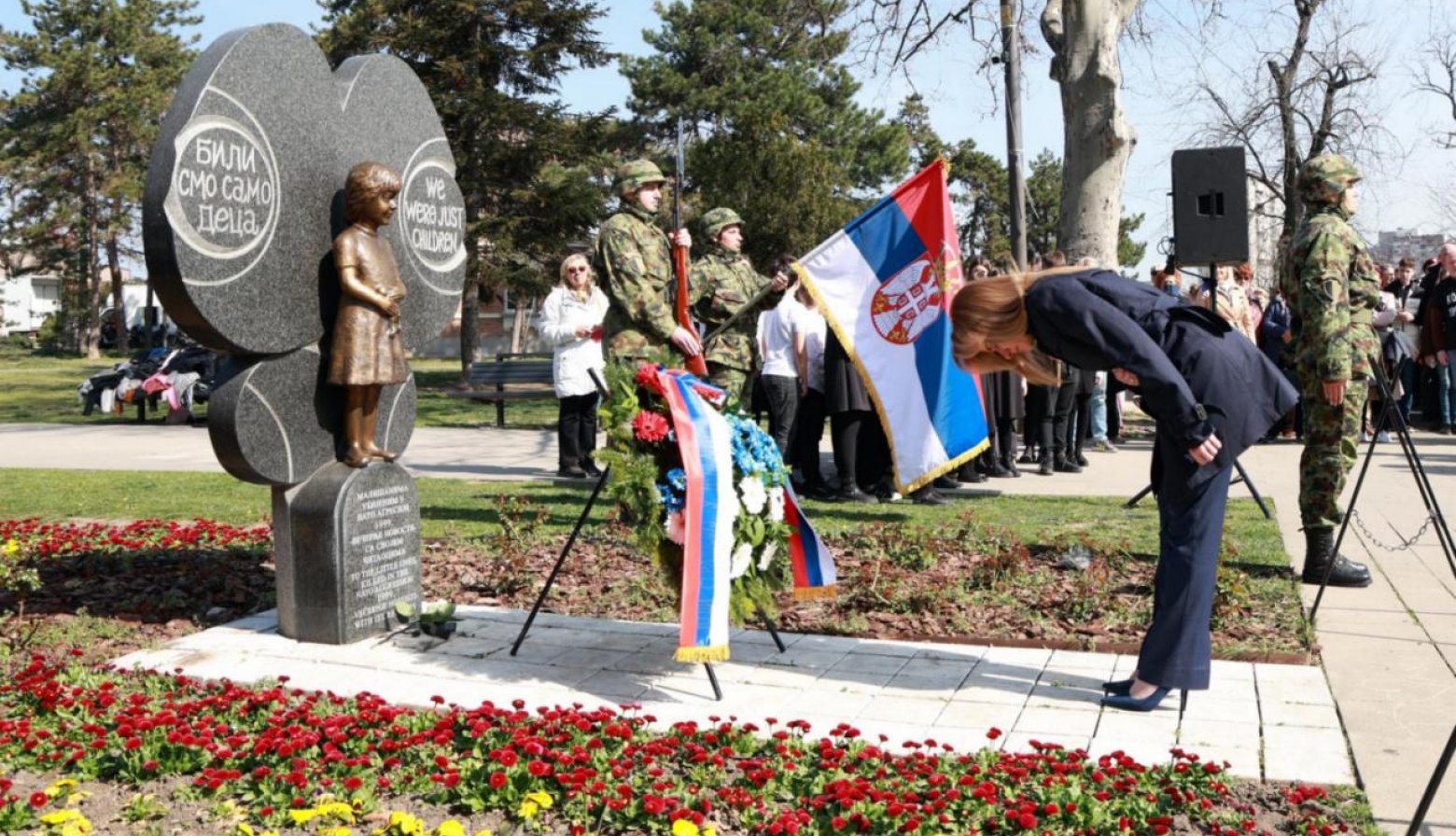 Ђурђевић поводом годишњице НАТО агресије: Смрт побеђујемо новим животом, а заборав културом памћења